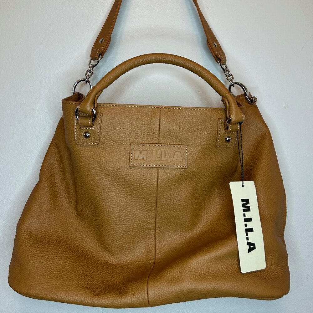 M.I.L.A Leather Tote / Purse